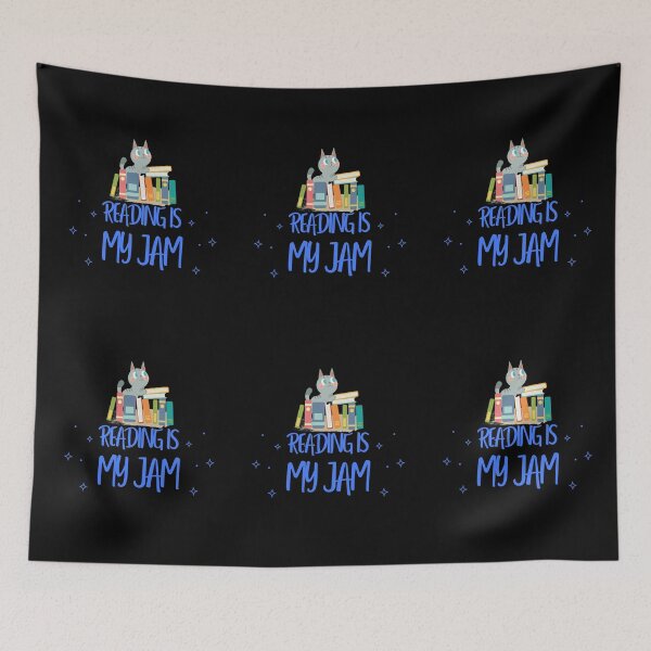 Item preview, Reading is My Jam Cat designed and sold by JABG-01.