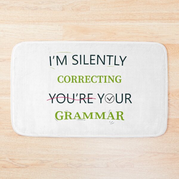 Item preview, I'm Silently Correcting Your Grammar designed and sold by Ay-mane.