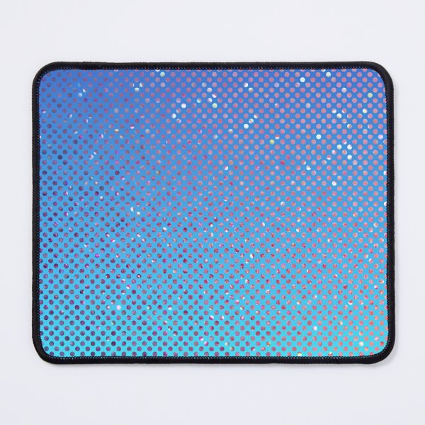 Item preview, Colourful boho chic ombre polka dots blue, purple faux glitter designed and sold by Ittele.