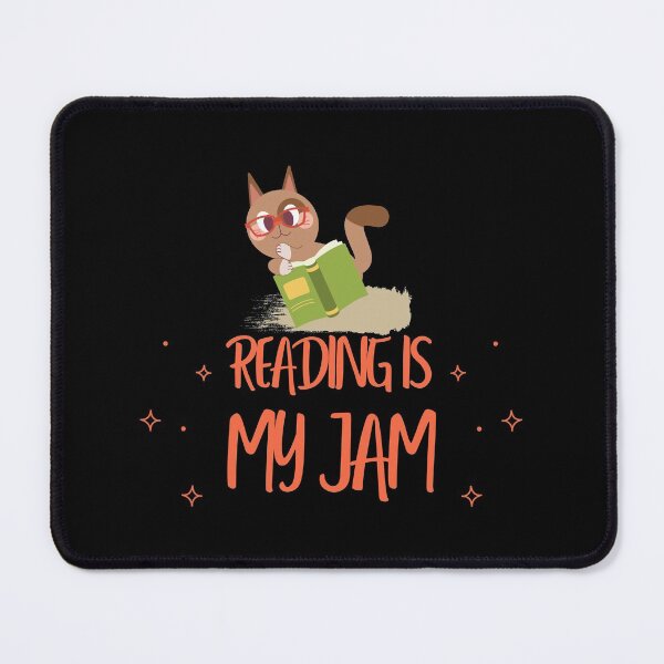 Item preview, Reading is My Jam Cat designed and sold by JABG-01.
