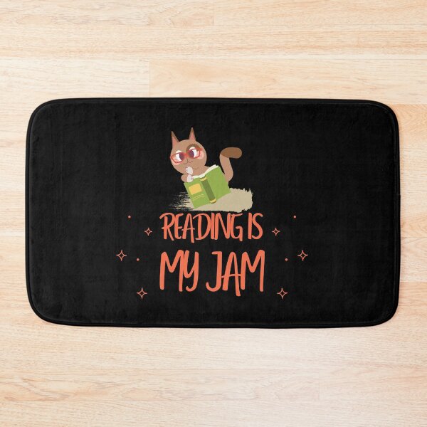 Item preview, Reading is My Jam Cat designed and sold by JABG-01.