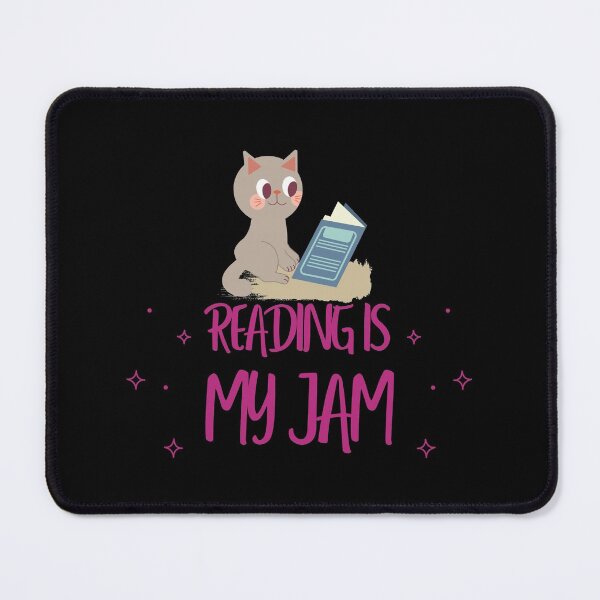 Item preview, Reading is My Jam Cat designed and sold by JABG-01.