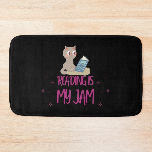 Item preview, Reading is My Jam Cat designed and sold by JABG-01.