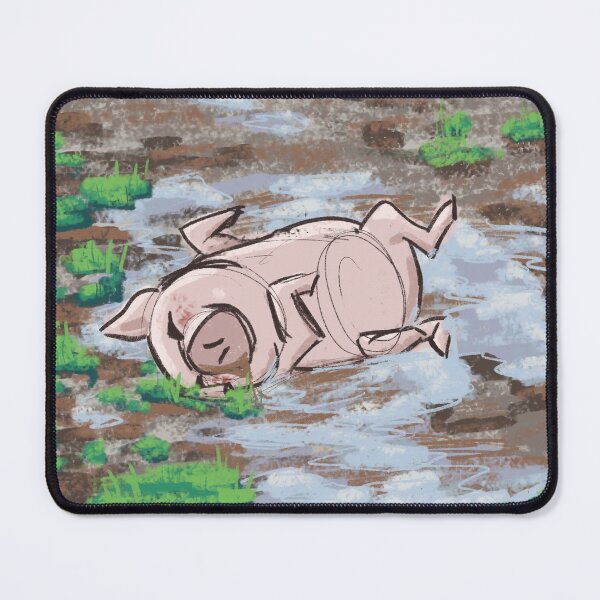 Item preview, Pig rolling in mud designed and sold by teave.