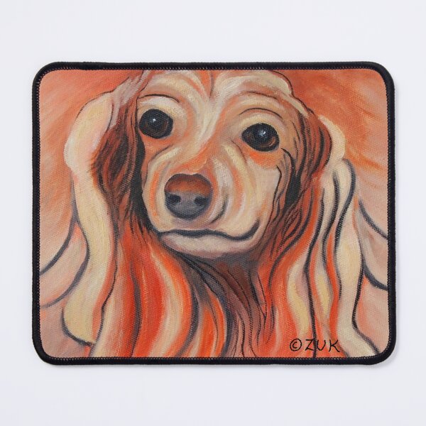 Item preview, Daschound Colorful Abstract Portrait designed and sold by KarenZuk.