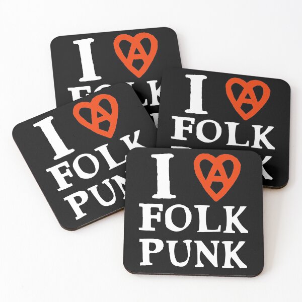 Item preview, I Love Folk Punk designed and sold by beardsmith.