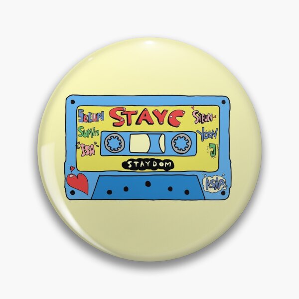 Item preview, STAYC (ASAP) Cute Retro Cassette Tape designed and sold by LilMissRandom17.