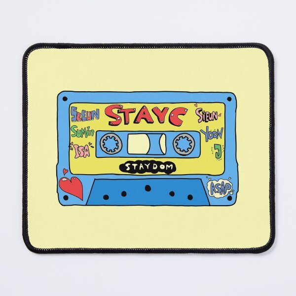 Item preview, STAYC (ASAP) Cute Retro Cassette Tape designed and sold by LilMissRandom17.