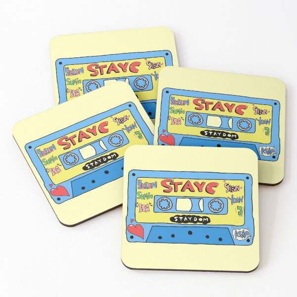 Item preview, STAYC (ASAP) Cute Retro Cassette Tape designed and sold by LilMissRandom17.