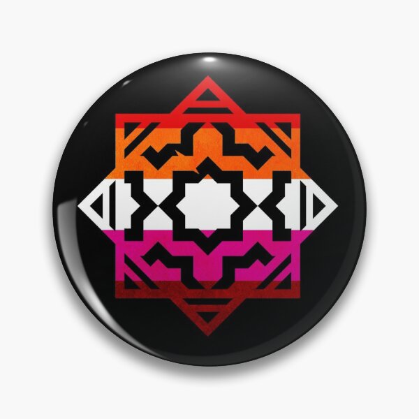 Item preview, Masquerade Pride Banu Haqim Lesbian Flag designed and sold by luxecoffin.