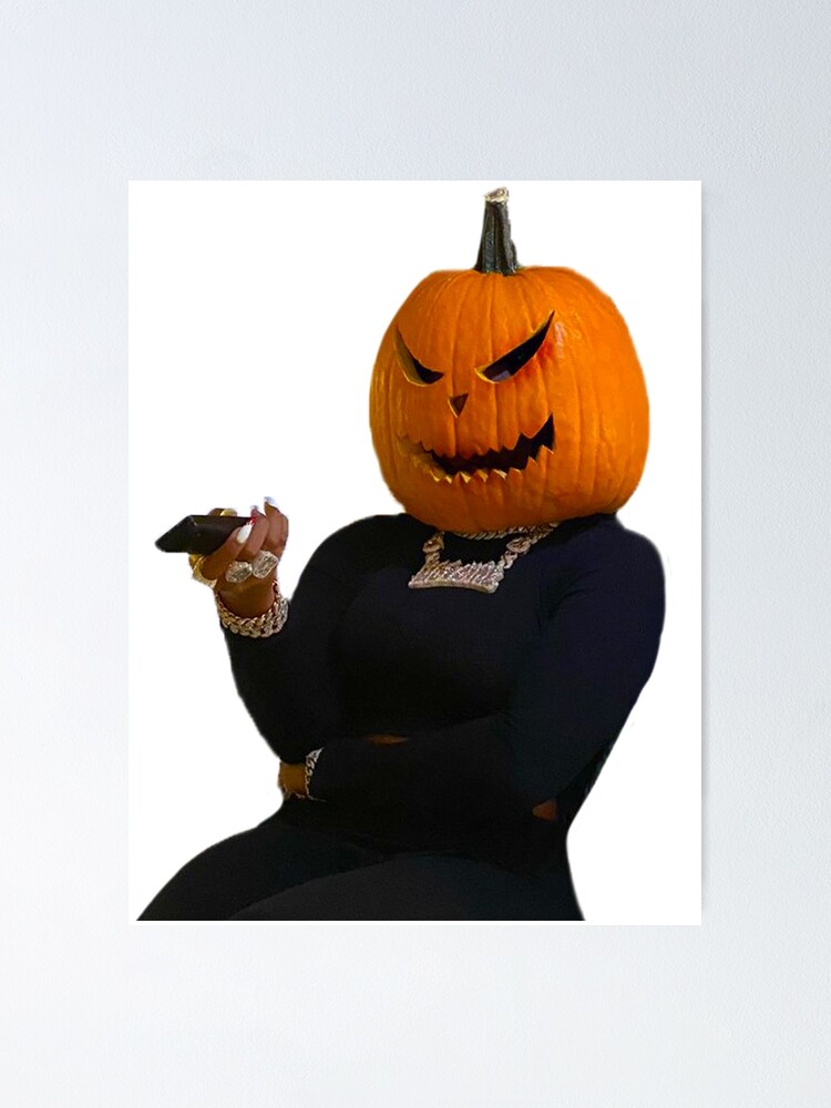 "Megan Thee Stallion - Halloween" Poster by ohrealitysucks | Redbubble