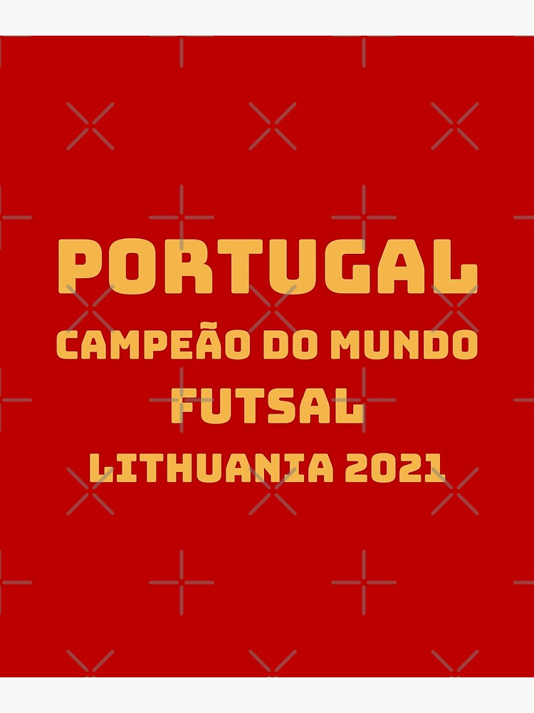 Portugal é campeão do mundo de futsal, Futsal