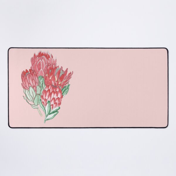 Item preview, Bunch of Flowers, Red, Green, Floral Pattern, Leaves, Petals, Hand made watercolour painting designed and sold by SemDesigns1.
