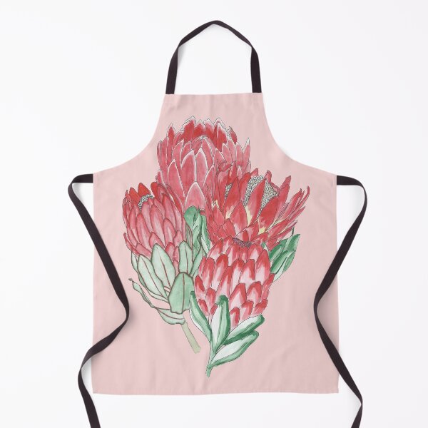 Item preview, Bunch of Flowers, Red, Green, Floral Pattern, Leaves, Petals, Hand made watercolour painting designed and sold by SemDesigns1.