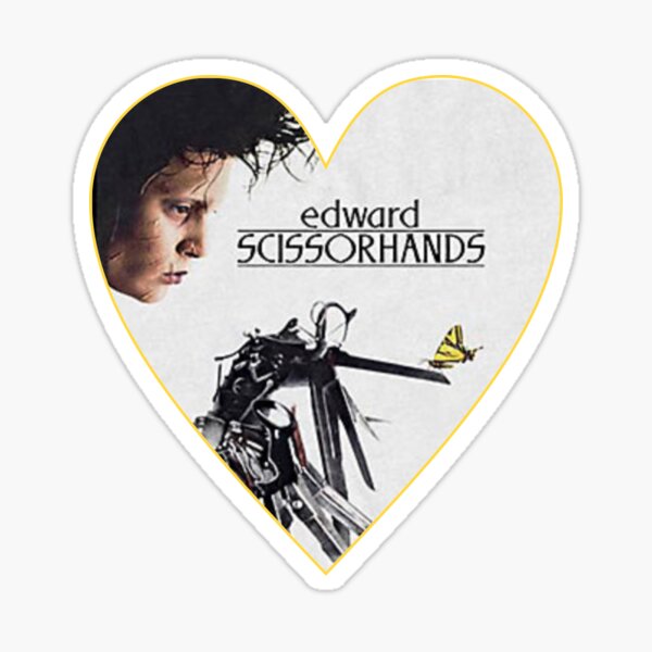 Item preview, Edward scissorhands heart designed and sold by Sweet Kitty.