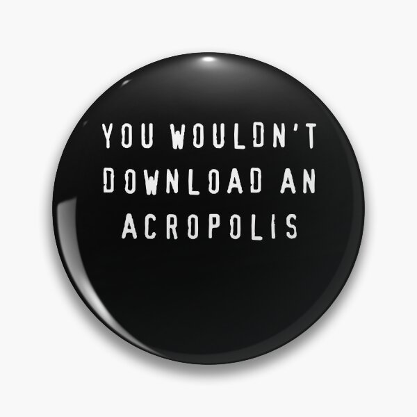 Item preview, Funny Ancient Greek Design about the Acropolis designed and sold by ClassicalGreece.