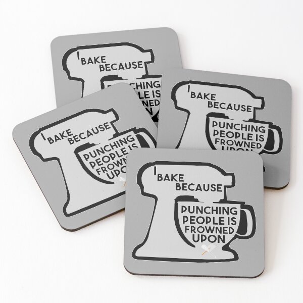 Item preview, I Bake Because Punching People Is Frowned Upon designed and sold by EunoiaDynasty.