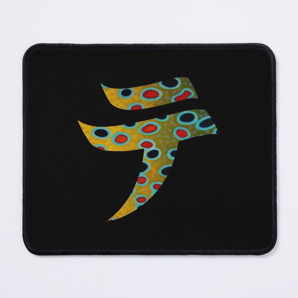 Item preview, Tenkara Logo Brown Trout Skin designed and sold by Strings  Stan.