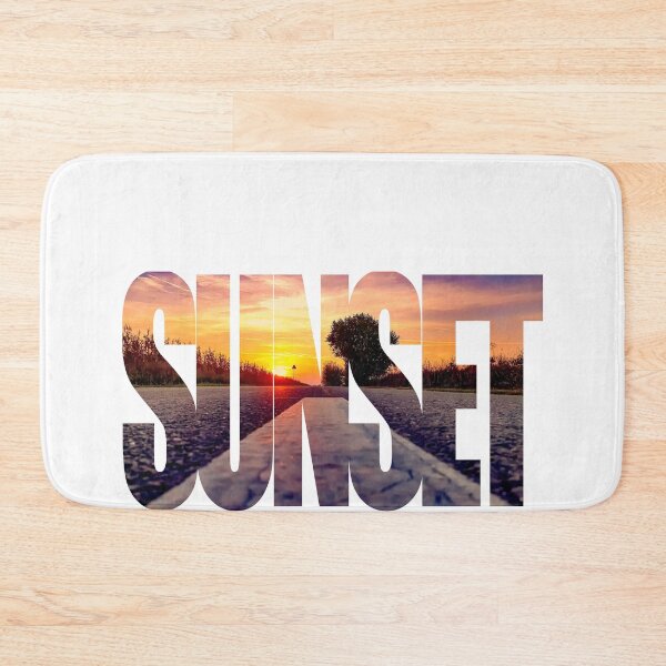 Item preview, Sunset Text designed and sold by TeesForTheWorld.