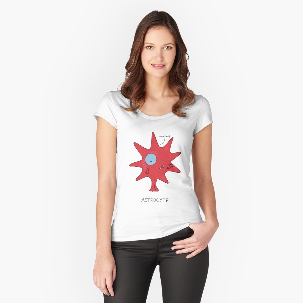 Item preview, Fitted Scoop T-Shirt designed and sold by Immy.