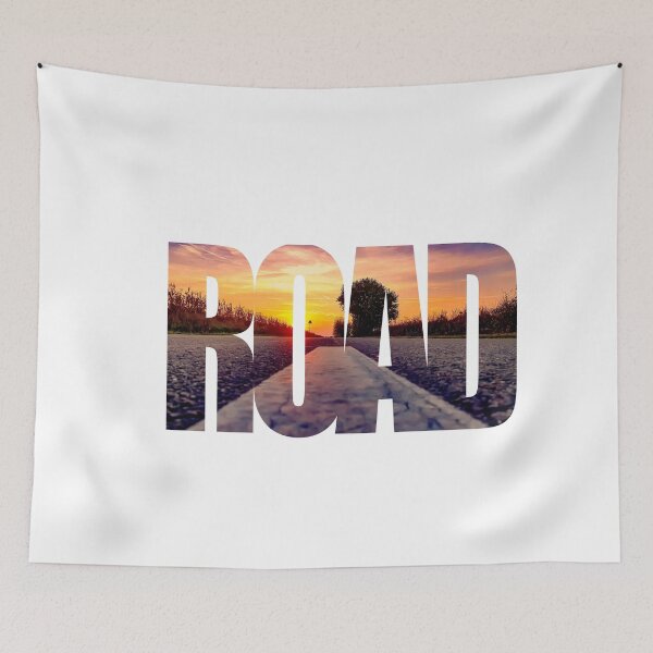 Item preview, Sunset Road Text designed and sold by TeesForTheWorld.