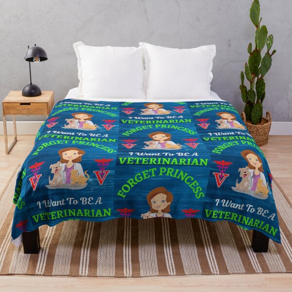 Item preview, Forget Princess I Want To Be Veterinarian designed and sold by WoodburyLake.