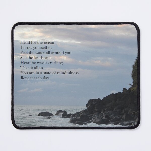 Item preview, Recipe for a Great Life - Ocean Mindfulness  designed and sold by SaltySurfgirl.