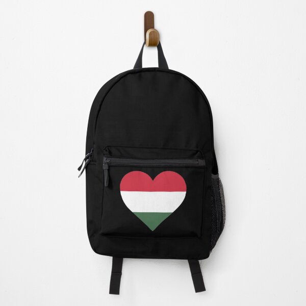 Item preview, Hungary Hungarian flag flag heart designed and sold by GeogDesigns.