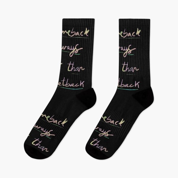Item preview, The comeback is always stronger than the setback designed and sold by Gotafeeling.