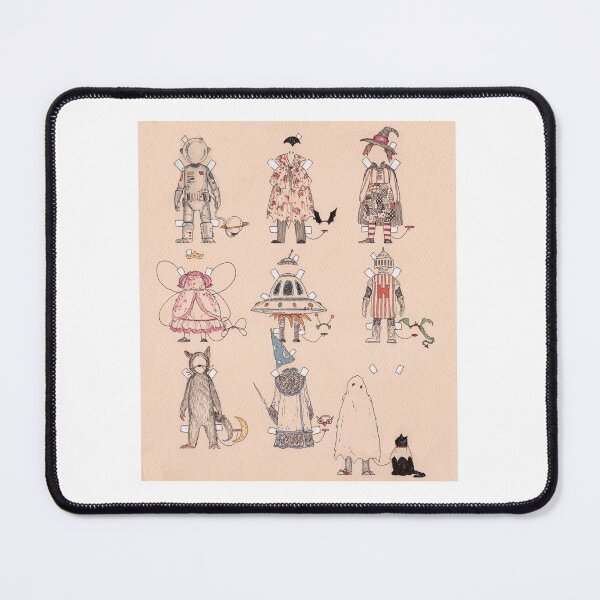 Item preview, paper dolls halloween designed and sold by Jessica Gadra.