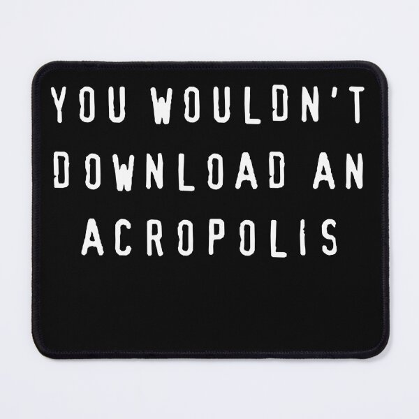 Item preview, Funny Ancient Greek Design about the Acropolis designed and sold by ClassicalGreece.