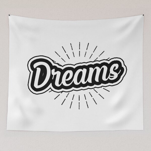 Item preview, Dreams, typography design designed and sold by Slavic1991.