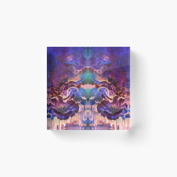 Item preview, Violet Blue Lotus Spirit designed and sold by KarolArtWork.