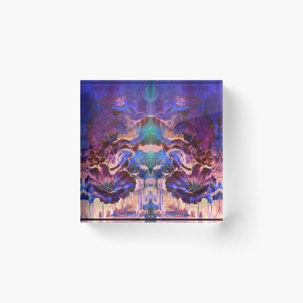 Item preview, Violet Blue Lotus Spirit designed and sold by KarolArtWork.