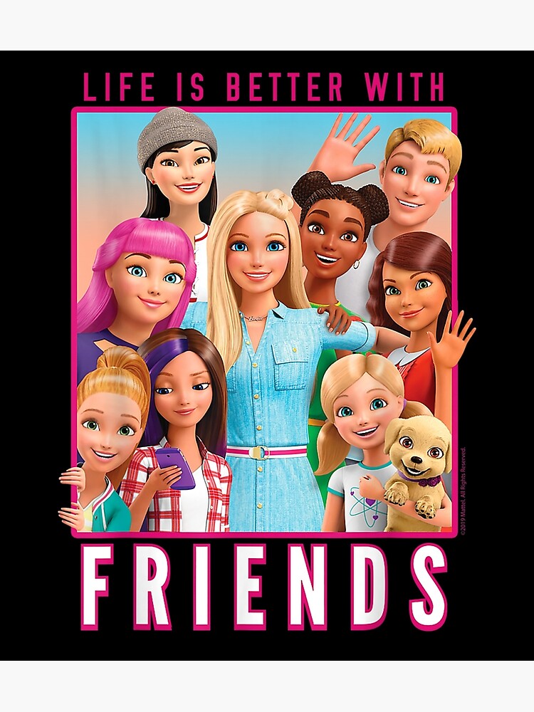 Barbie Dreamhouse Adventures With Friends Poster for Sale by IvanashiPoly