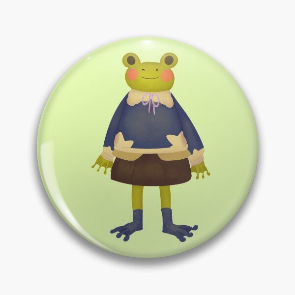 Item preview, Karla the frog in a cozy fall stars outfit designed and sold by jadefujiwara.