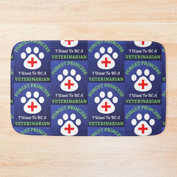 Item preview, Forget Princess I Want To Be Veterinarian designed and sold by WoodburyLake.
