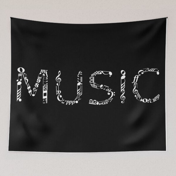 Item preview, Music typography - inverted designed and sold by adiosmillet.