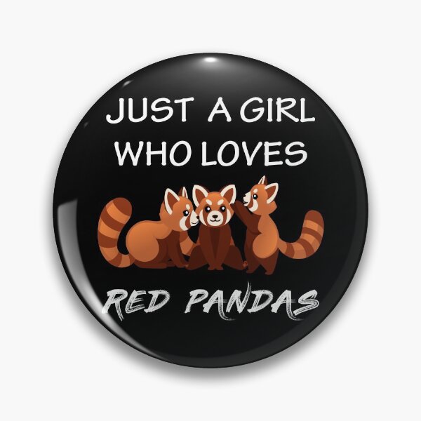 Item preview, Just A Girl Who Loves Red Panda designed and sold by sprintmoon.