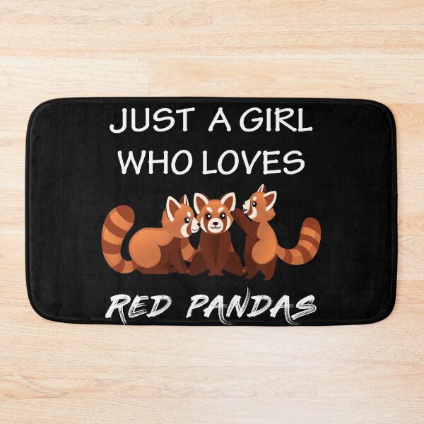 Item preview, Just A Girl Who Loves Red Panda designed and sold by sprintmoon.