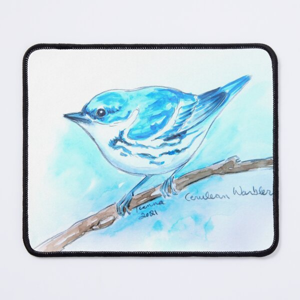 Cerulean warbler Mouse Pad