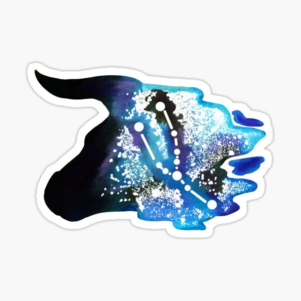 Taurus Zodiac Constellation Sticker