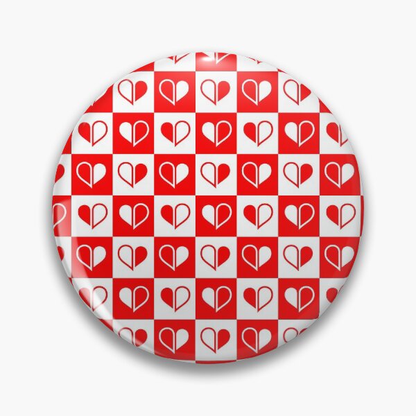 Item preview, Classic Red and White Hearts Pattern designed and sold by RafaelLima7.