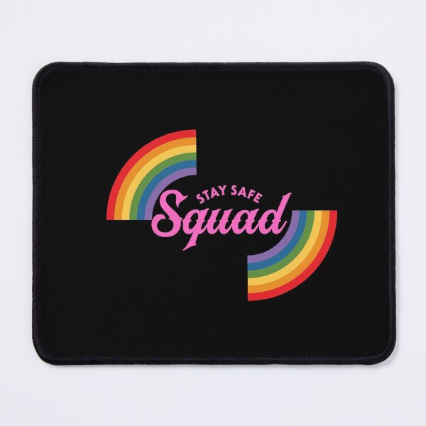 Item preview, Stay Safe Squad Rainbow Design designed and sold by Peter Stawicki.