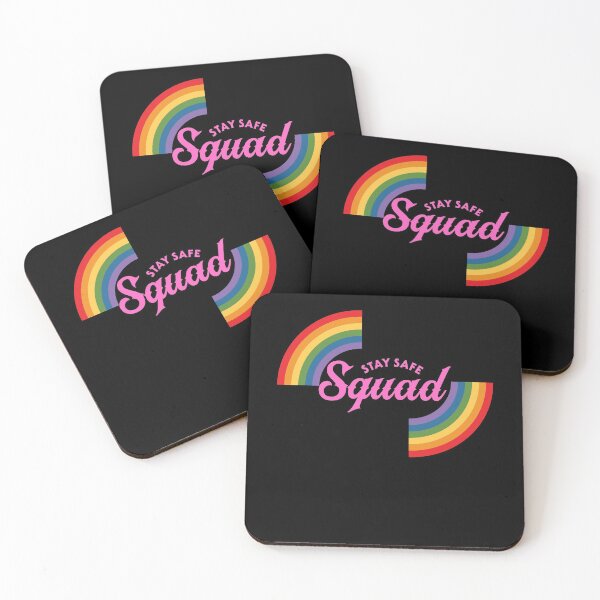 Item preview, Stay Safe Squad Rainbow Design designed and sold by Peter Stawicki.
