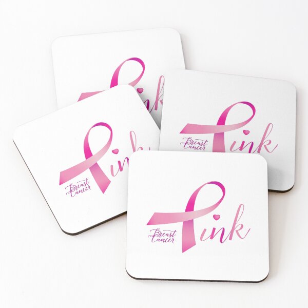 Item preview, Breast Cancer Pink Ribbon with Heart designed and sold by WearWolfDesigns.