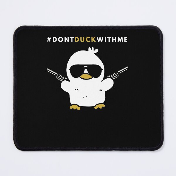 Item preview, Funny Duck - Dont Duck with me - Funny Duck with Gun designed and sold by CircaModern.