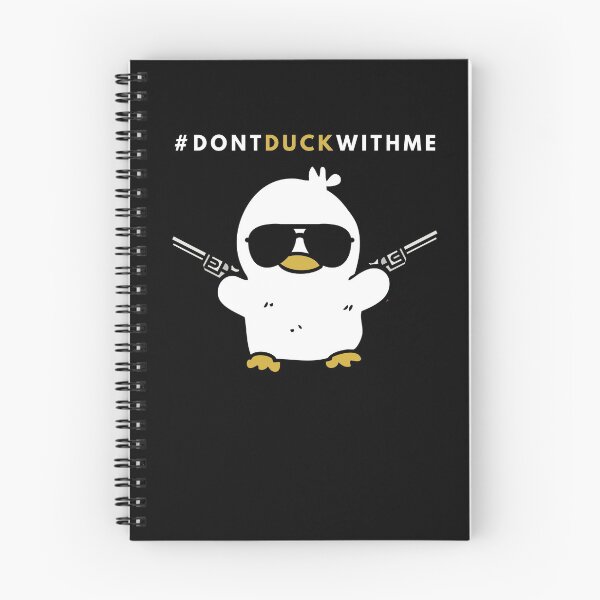 Item preview, Funny Duck - Dont Duck with me - Funny Duck with Gun designed and sold by CircaModern.