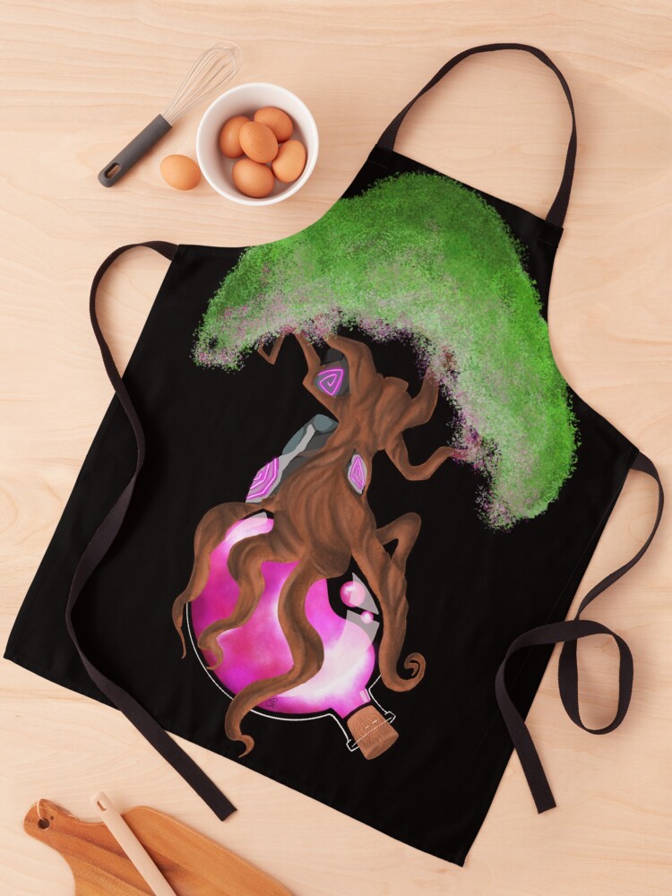 Thumbnail 1 of 6, Apron, Tree-Magic bottle-Stones-Magic designed and sold by Centy27.