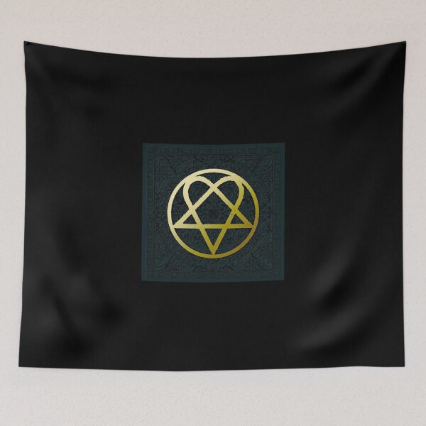 Item preview, Him Band Love Metal Album Cover Ville Valo Heartagram Cap designed and sold by guerraferg.